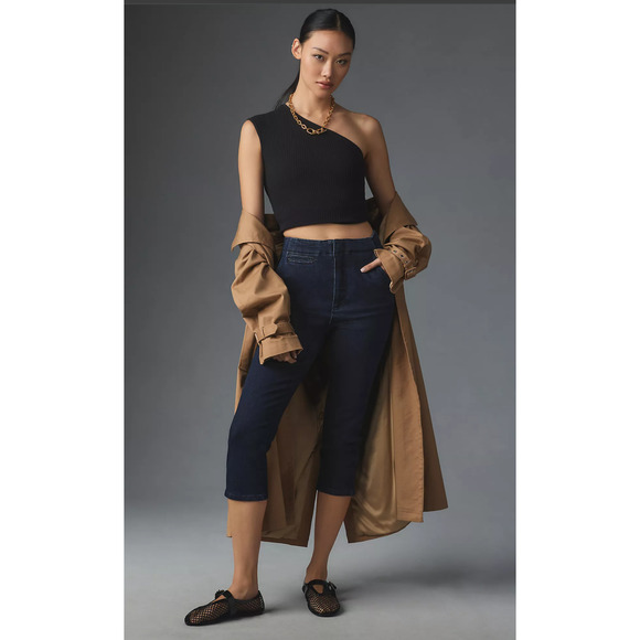 NWT Maeve High-Rise Cropped Skinny Jeans - 28 waist - Picture 1 of 4